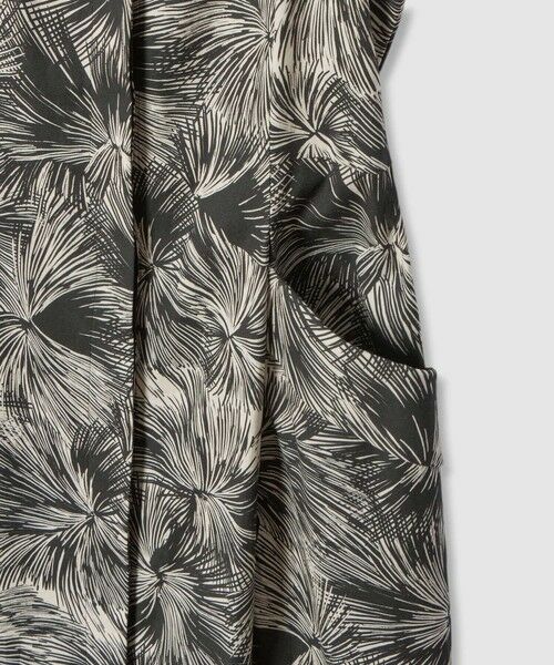 ANAYI / アナイ ロング・マキシ丈ワンピース | ブラッシュフラワープリントアメスリ ワンピース | 詳細3