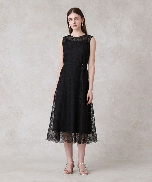 ANAYI / アナイ ドレス | レースフラワーチュールフレア ワンピース | 詳細14