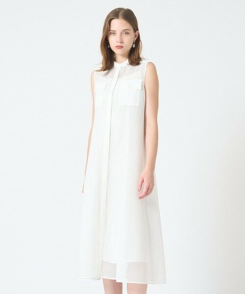ANAYI / アナイ ドレス | メッシュポケットコンビ ワンピース | 詳細2