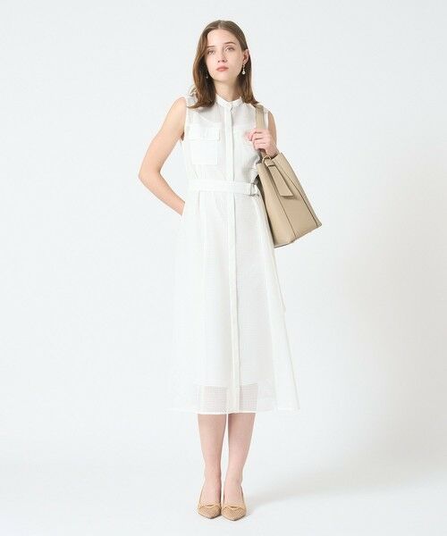 ANAYI / アナイ ドレス | メッシュポケットコンビ ワンピース | 詳細3