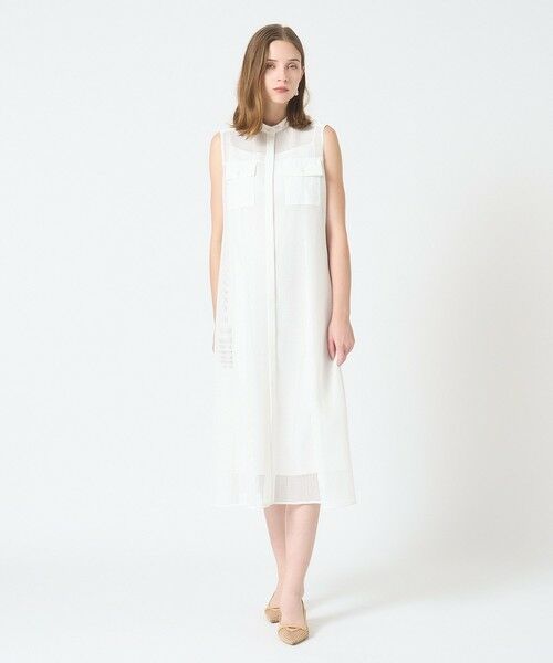 ANAYI / アナイ ドレス | メッシュポケットコンビ ワンピース | 詳細5