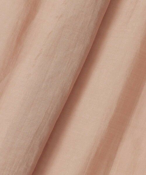 ANAYI / アナイ ミニ丈・ひざ丈ワンピース | トリアセエアリーローンティアード ワンピース | 詳細10