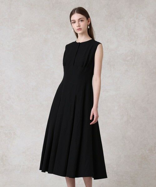 【美品】アナイ　ノースリーブワンピース トリアセリネンノースリーブ ワンピース （ミニ丈・ひざ丈