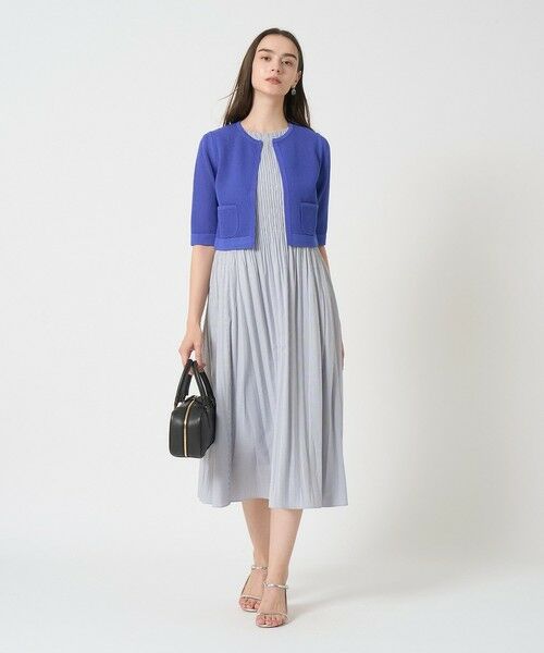 ANAYI / アナイ ロング・マキシ丈ワンピース | サッカーストレッチプリーツ ワンピース | 詳細15