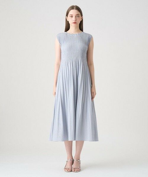 ANAYI / アナイ ロング・マキシ丈ワンピース | サッカーストレッチプリーツ ワンピース | 詳細11