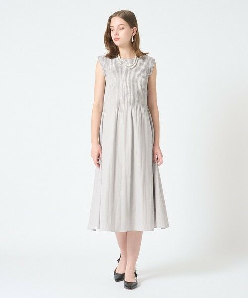 ANAYI / アナイ ロング・マキシ丈ワンピース | サッカーストレッチプリーツ ワンピース | 詳細21