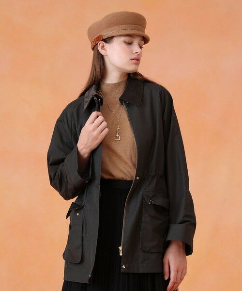 ANAYI / アナイ その他アウター | コットンナイロンギャバ2WAYコート | 詳細1