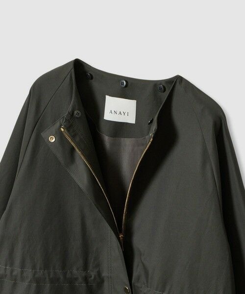 ANAYI / アナイ その他アウター | コットンナイロンギャバ2WAYコート | 詳細12