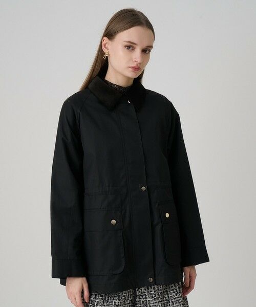 ANAYI/アナイ コットンナイロンギャバ2WAYコート black (95) 36 ANAYI/アナイ コットンナイロンギャバ2WAYコート black (95) 36