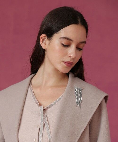 ANAYI / アナイ ブローチ・コサージュ | クリスタル×チェーンブローチ | 詳細1