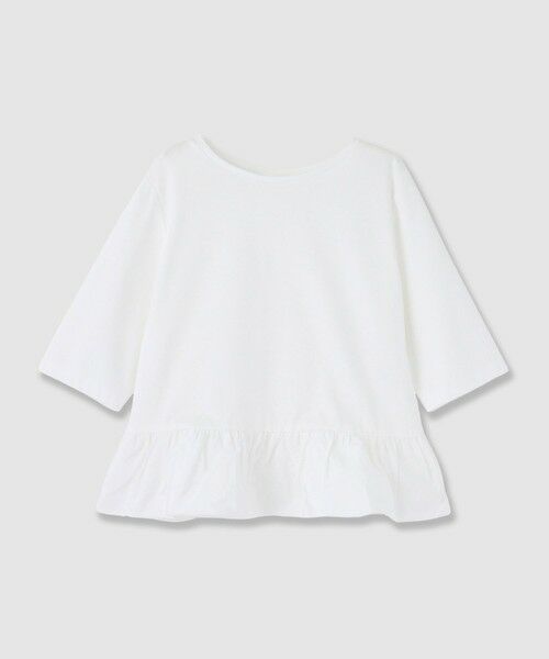 ANAYI / アナイ カットソー | ライトポンチペプラム5分袖プルオーバー | 詳細7