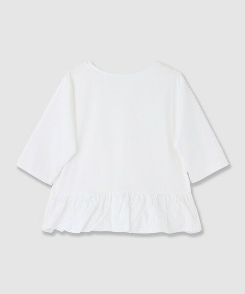 ANAYI / アナイ カットソー | ライトポンチペプラム5分袖プルオーバー | 詳細8