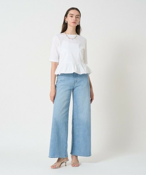 ANAYI / アナイ カットソー | ライトポンチペプラム5分袖プルオーバー | 詳細5