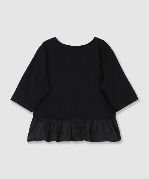 ANAYI / アナイ カットソー | ライトポンチペプラム5分袖プルオーバー | 詳細16