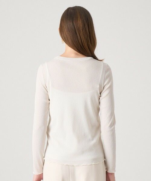 ANAYI / アナイ カットソー | ラメドライテレコクルー プルオーバー | 詳細3