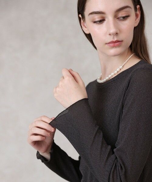 ANAYI / アナイ カットソー | ラメドライテレコクルー プルオーバー | 詳細26