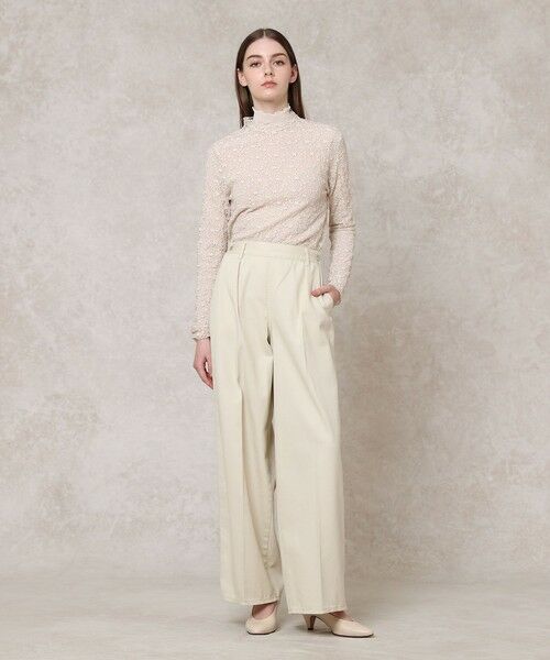 ANAYI / アナイ カットソー | チュールフロッキータートル プルオーバー | 詳細12