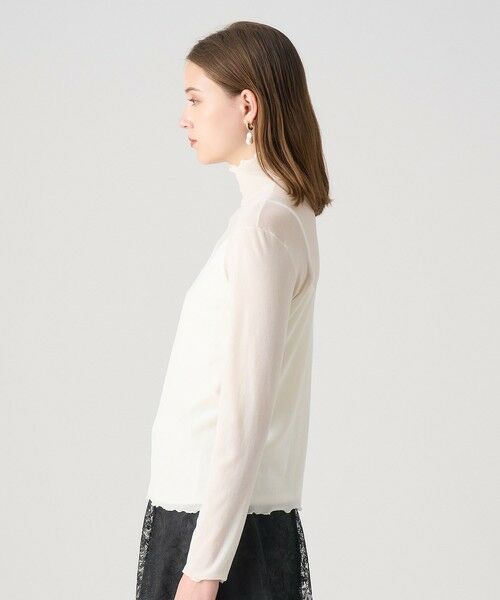 ANAYI / アナイ カットソー | チュールフロッキータートル プルオーバー | 詳細2