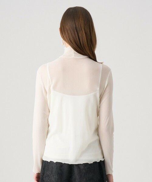 ANAYI / アナイ カットソー | チュールフロッキータートル プルオーバー | 詳細3