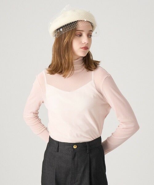 ANAYI / アナイ カットソー | チュールフロッキータートル プルオーバー | 詳細16