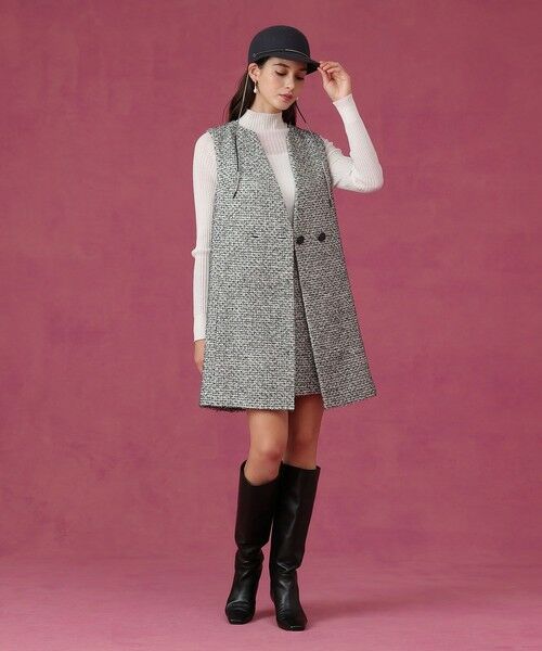 ANAYI / アナイ ニット・セーター | シアーウールハイネック プルオーバー | 詳細13