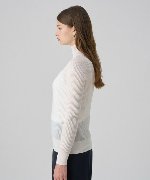 ANAYI / アナイ ニット・セーター | シアーウールハイネック プルオーバー | 詳細2