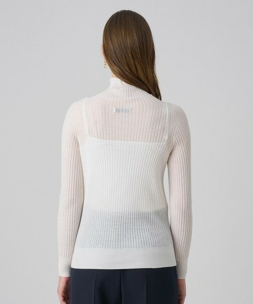 ANAYI / アナイ ニット・セーター | シアーウールハイネック プルオーバー | 詳細3