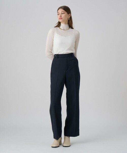 ANAYI / アナイ ニット・セーター | シアーウールハイネック プルオーバー | 詳細6