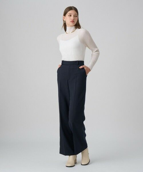 ANAYI / アナイ ニット・セーター | シアーウールハイネック プルオーバー | 詳細7