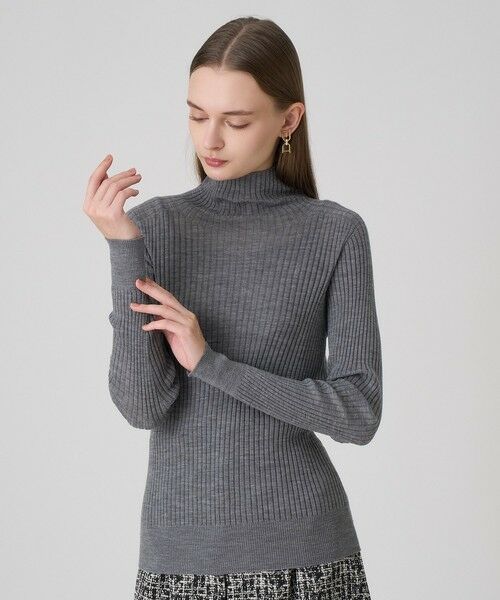 ANAYI / アナイ ニット・セーター | シアーウールハイネック プルオーバー | 詳細22