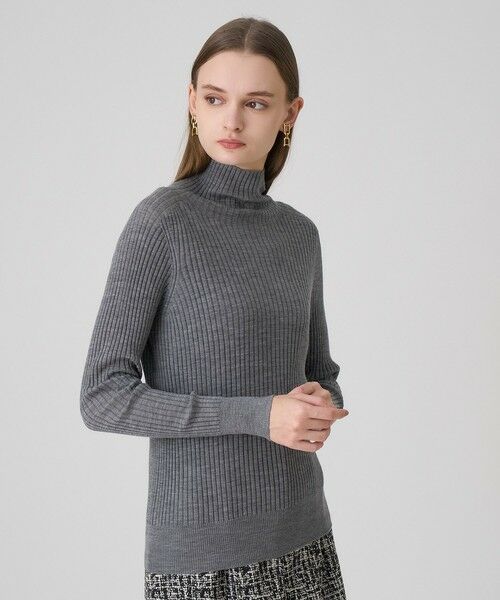 ANAYI / アナイ ニット・セーター | シアーウールハイネック プルオーバー | 詳細23