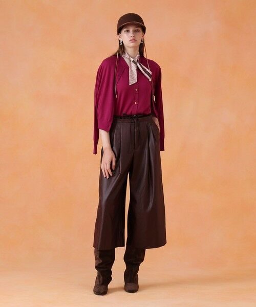 ANAYI / アナイ カーディガン・ボレロ | 【セットアップ対応商品】スーパーファインメリノクルー カーディガン | 詳細5