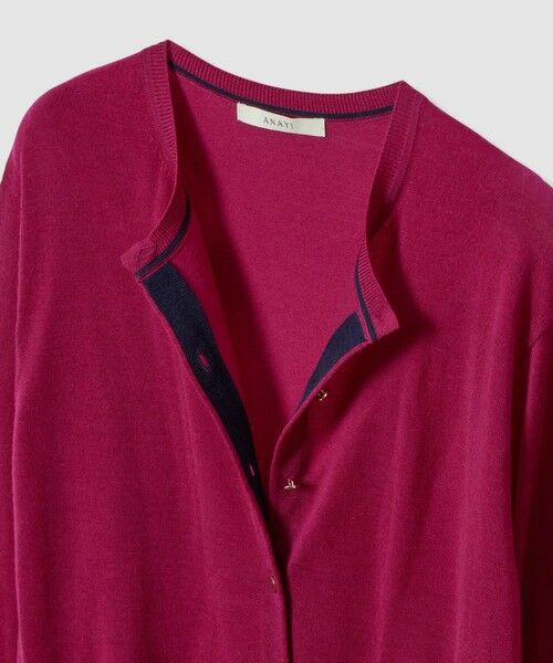 ANAYI / アナイ カーディガン・ボレロ | 【セットアップ対応商品】スーパーファインメリノクルー カーディガン | 詳細8