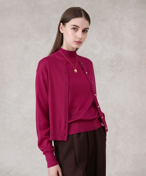 ANAYI / アナイ カーディガン・ボレロ | 【セットアップ対応商品】スーパーファインメリノクルー カーディガン | 詳細2