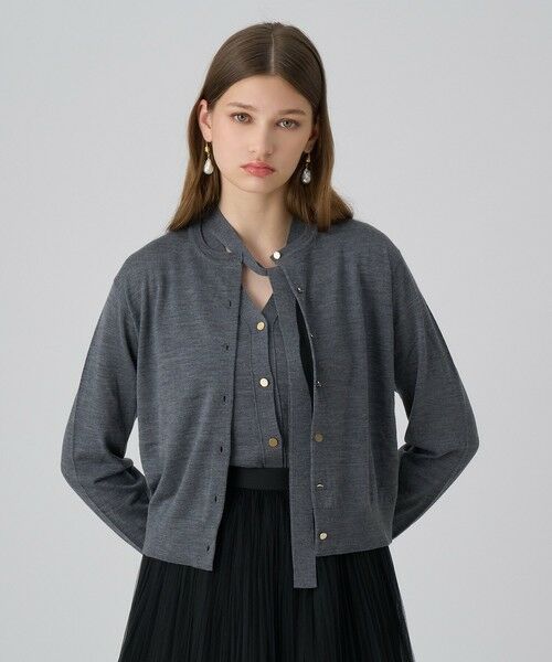 ANAYI / アナイ カーディガン・ボレロ | 【セットアップ対応商品】スーパーファインメリノクルー カーディガン | 詳細28