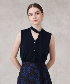 ANAYI / アナイ ニット・セーター | 【セットアップ対応商品】スーパーファインメリノタイ付きベスト