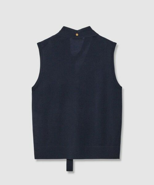 ANAYI / アナイ ニット・セーター | 【セットアップ対応商品】スーパーファインメリノタイ付きベスト | 詳細20