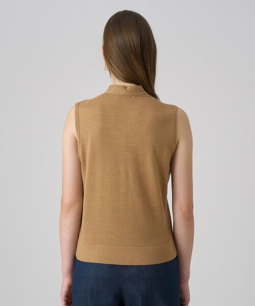 ANAYI / アナイ ニット・セーター | 【セットアップ対応商品】スーパーファインメリノタイ付きベスト | 詳細25