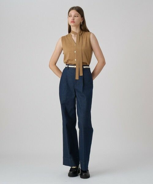 ANAYI / アナイ ニット・セーター | 【セットアップ対応商品】スーパーファインメリノタイ付きベスト | 詳細28