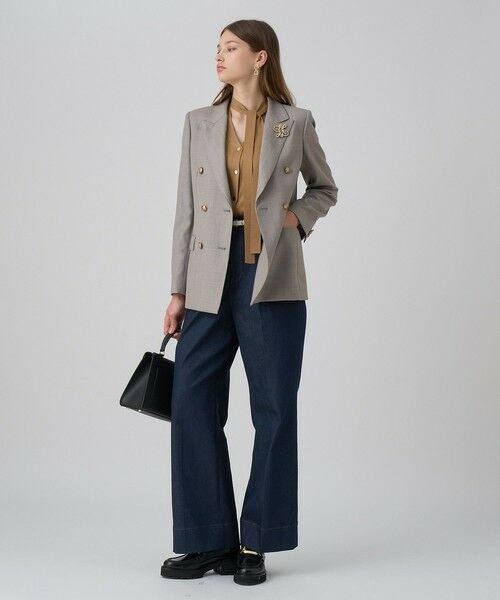 ANAYI / アナイ ニット・セーター | 【セットアップ対応商品】スーパーファインメリノタイ付きベスト | 詳細29