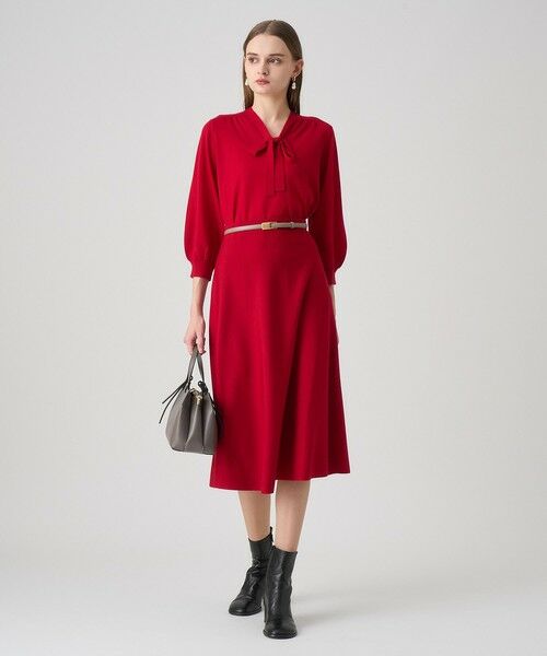 ANAYI / アナイ ニット・セーター | 【セットアップ対応商品】エキストラファインメリノタイ付きVネック プルオーバー | 詳細9