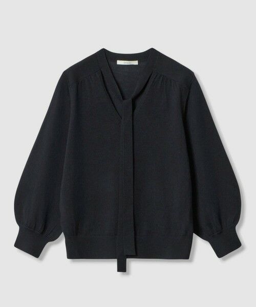 ANAYI / アナイ ニット・セーター | 【セットアップ対応商品】エキストラファインメリノタイ付きVネック プルオーバー | 詳細21