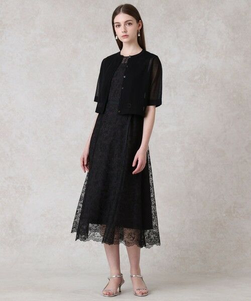 ANAYI / アナイ カーディガン・ボレロ | ハーフスリーブシアークルー カーディガン | 詳細25