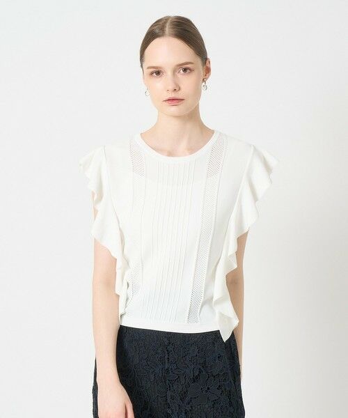 ANAYI / アナイ ニット・セーター | ビラテラールラッフル プルオーバー | 詳細4