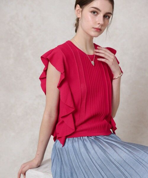 ANAYI / アナイ ニット・セーター | ビラテラールラッフル プルオーバー | 詳細13