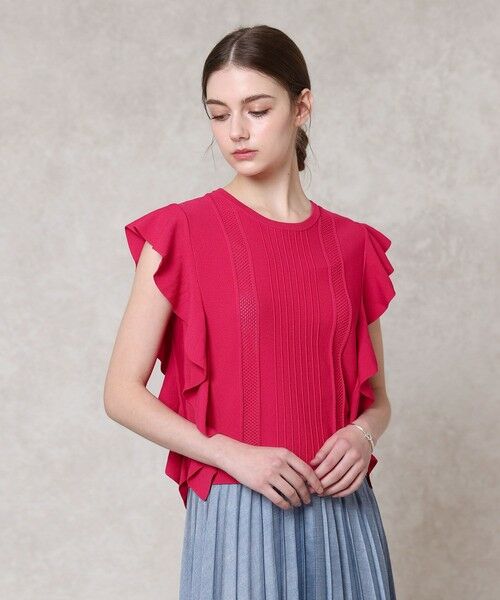 ANAYI / アナイ ニット・セーター | ビラテラールラッフル プルオーバー | 詳細10