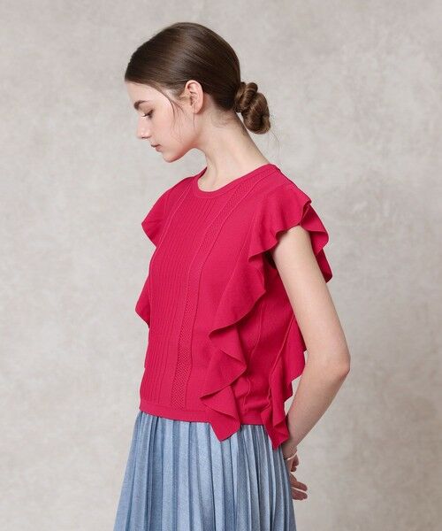 ANAYI / アナイ ニット・セーター | ビラテラールラッフル プルオーバー | 詳細11