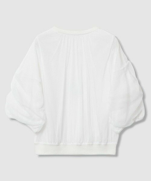 ANAYI / アナイ ニット・セーター | チュールレイヤードパフ プルオーバー | 詳細5