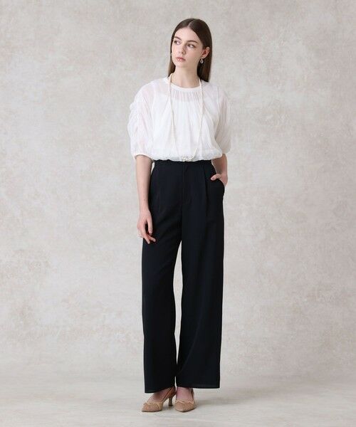 ANAYI / アナイ ニット・セーター | チュールレイヤードパフ プルオーバー | 詳細2