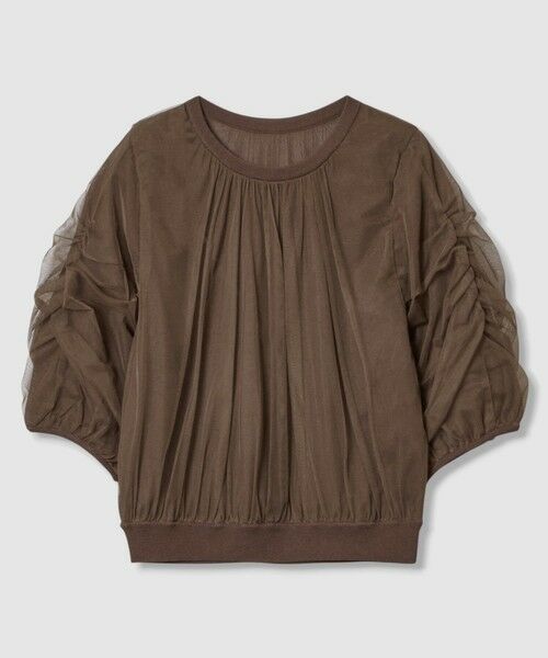 ANAYI / アナイ ニット・セーター | チュールレイヤードパフ プルオーバー | 詳細13